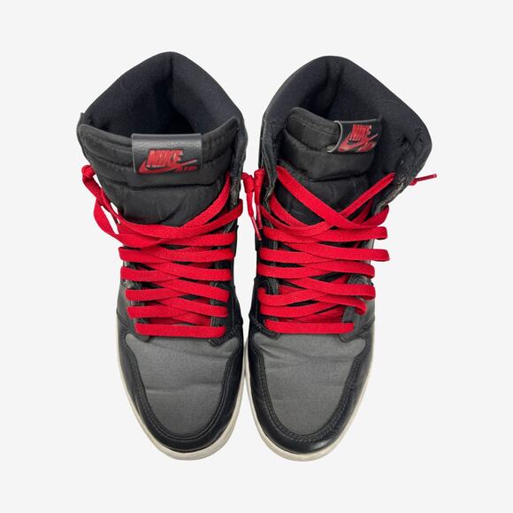 Nike Air Jordan 1 Mid Black Gym Red 555088-060 Mens Size 10 2019 Retro - Picture 9 of 12